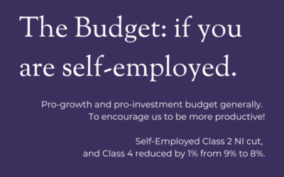 The Budget 2023 for the Self-Employed