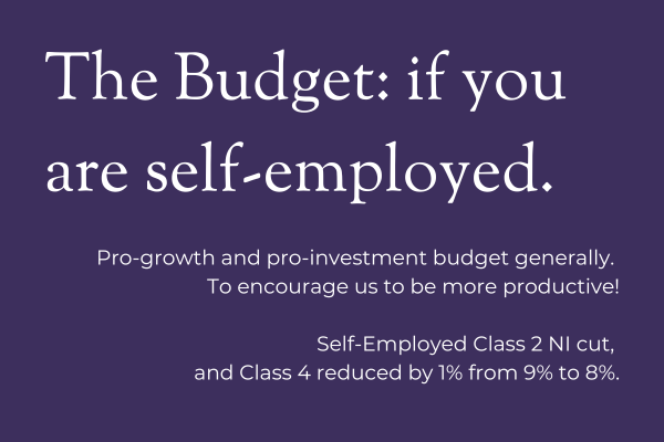 The Budget 2023 for the Self-Employed